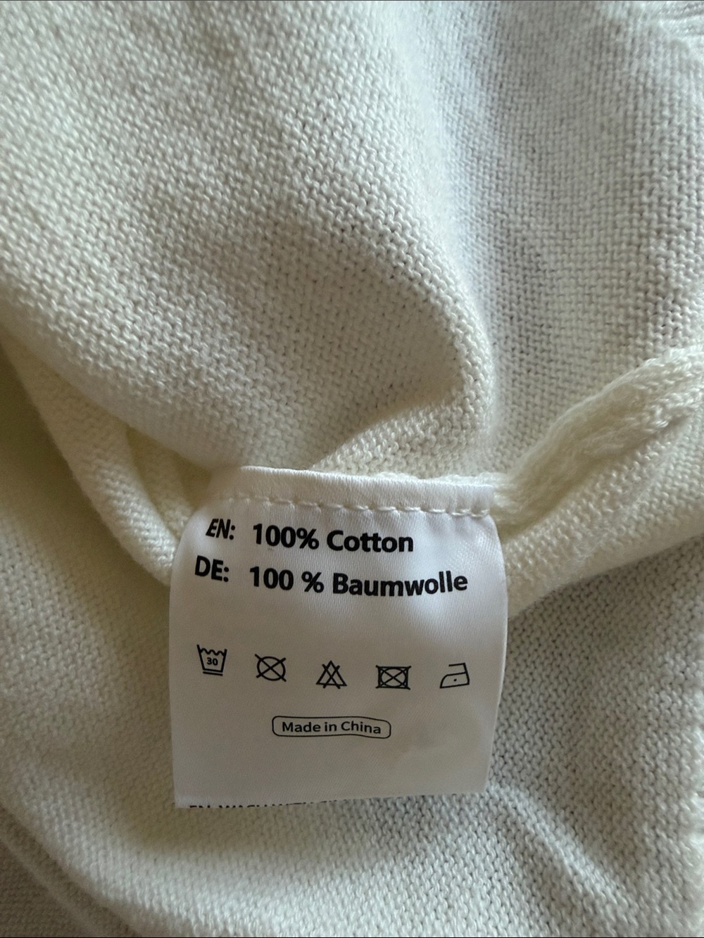 Classic Short-Sleeve Button Cardigan - Off White - Picture 5 of 6